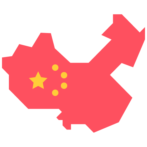 Icono de división territorial de China
