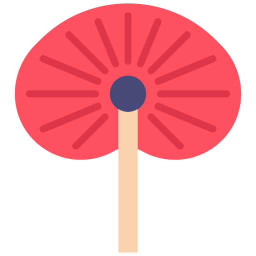 Icono de abanico chino